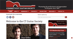 Desktop Screenshot of ctguitar.org